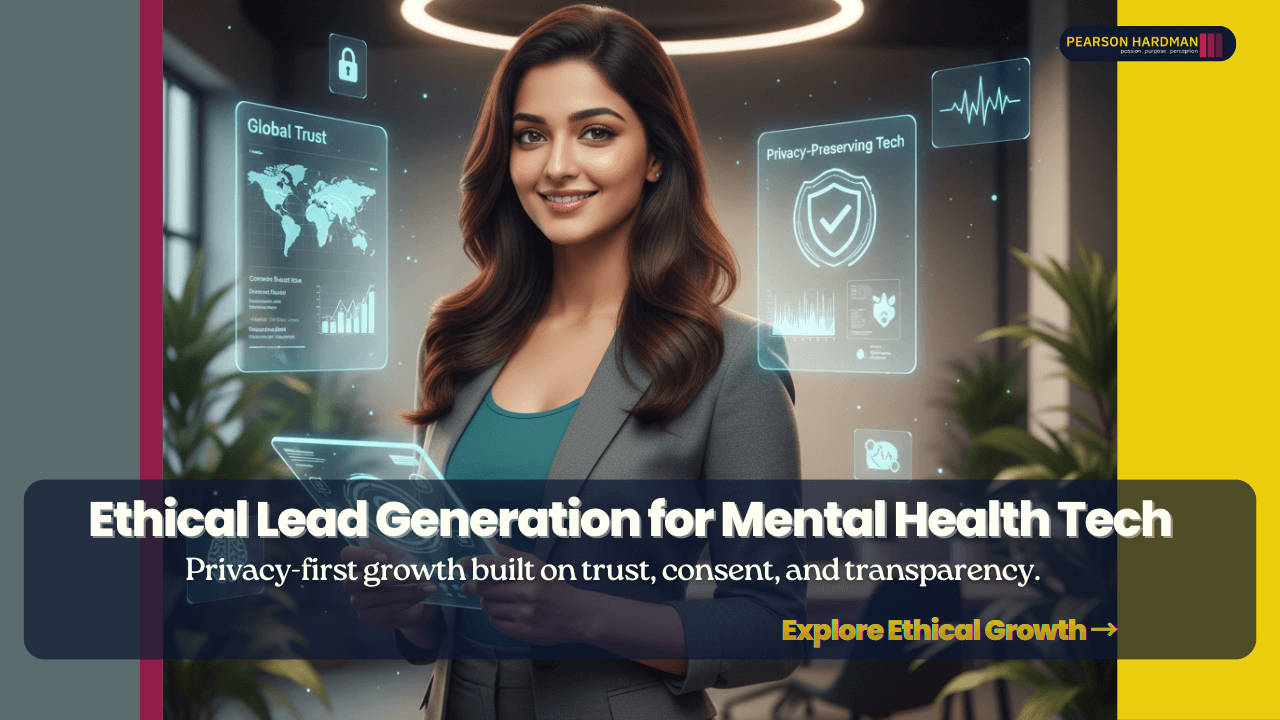 Ethical Lead Gen for Mental Health Tech | Privacy-First Growth