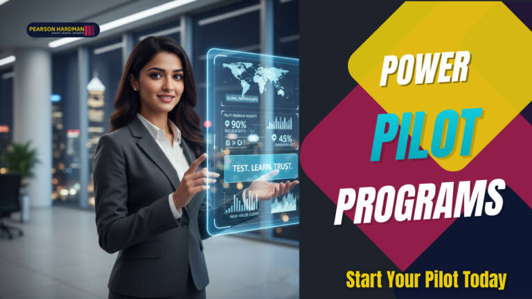 Pilot programs as a low-risk entry strategy for generating high-value leads