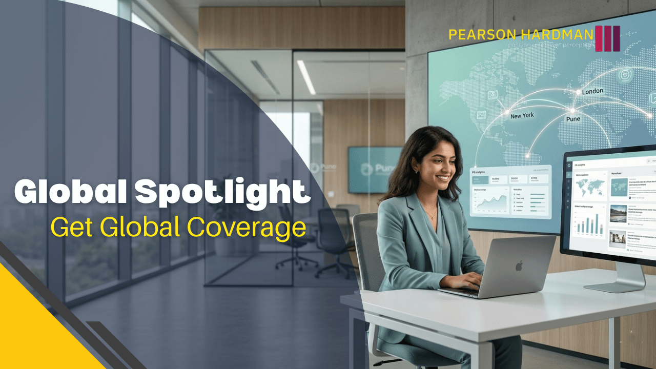 Global media placements from Pune connecting brands with New York and London media outlets.